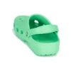 Pantofole sportive classiche da esterno con tacco basso, verde