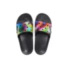 Pantofole unisex casual multicolori in stile Crocs, nere
