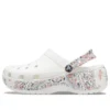 Platform Clog Americana Paisley “Bianco”
