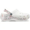 Platform Clog Americana Paisley “Bianco”