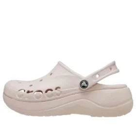 Platform Clog Baya “Barely Pink”