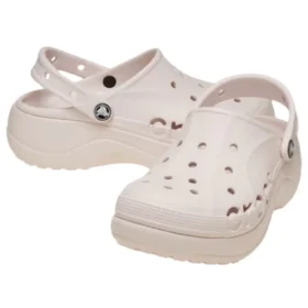 Platform Clog Baya “Barely Pink”