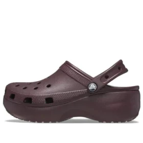 Platform Clog classico “Dark Cherry”