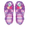 Sandali bassi glitterati Isabella “Purple Pink”
