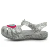 Sandali bassi Isabella Glitter “Grey Silver”