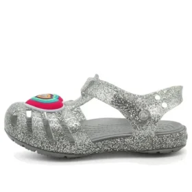 Sandali bassi Isabella Glitter “Grey Silver”