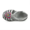 Sandali bassi Isabella Glitter “Grey Silver”