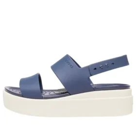 Sandali Brooklyn con suola spessa Blu Grigio “Blue Grey”