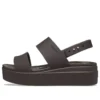 Sandali Brooklyn Croco Low Espresso “Brown”