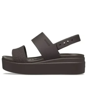 Sandali Brooklyn Croco Low Espresso “Brown”