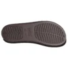 Sandali Brooklyn Croco Shine Slide “Espresso”