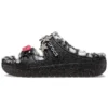 Sandali Classic Cozzzy Disco Glitter “Black”