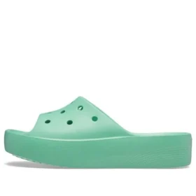 Sandali con zeppa classici “Green”