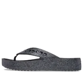Sandali con zeppa e Glitter Baya Flip “Black”