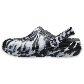 Sandali da esterno Classic Lined Clog “Marbled White Black”