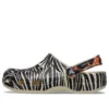 Sandali da spiaggia Classic con stampa animalier Unisex “White”