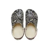 Sandali da spiaggia Classic con stampa animalier Unisex “White”