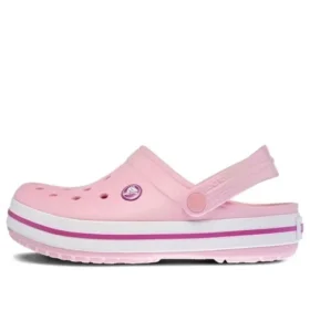 Sandali da spiaggia Crocband unisex rosa e viola