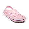 Sandali da spiaggia Crocband unisex rosa e viola
