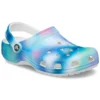 Sandali da spiaggia Crocs unisex multicolori bianchi