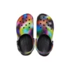 Sandali da spiaggia unisex Crocs multicolori e neri