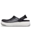 Sandali Full Force con suola spessa, nero e bianco, unisex