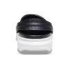 Sandali Full Force con suola spessa, nero e bianco, unisex