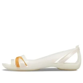 Sandali II Flat White Orange
