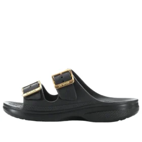 Sandali Saturday con fibbia metallica “Black”