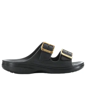 Sandali Saturday con fibbia metallica “Black”
