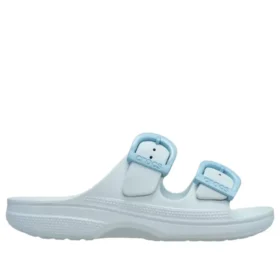 Sandali Saturday con fibbia smaltata “Vapor Ice”