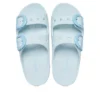 Sandali Saturday con fibbia smaltata “Vapor Ice”