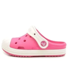 Sandali sportivi rosa Crocs Outdoor con tacco basso, taglia piccola Sandali sportivi rosa Crocs Outdoor con tacco basso, taglia piccola