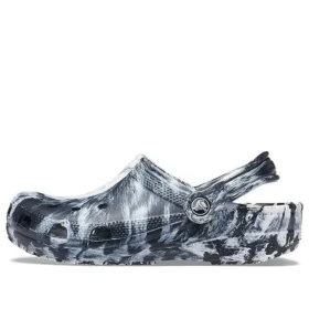 Sandali unisex Beach Marbled “Black White”