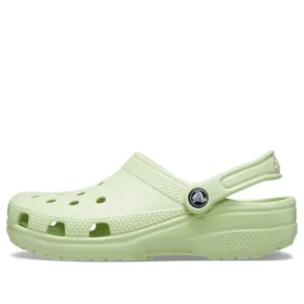 Sandali unisex Crocs Classic Beach grigi e verdi