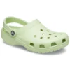 Sandali unisex Crocs Classic Beach grigi e verdi