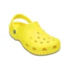 Sandali unisex da spiaggia Crocs classici giallo brillante