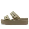 Sandalo Brooklyn Low Wedge “Beige”