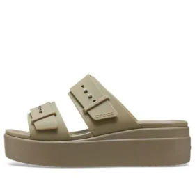 Sandalo Brooklyn Low Wedge “Beige”