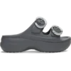 Sandalo da donna Saturday con plateau e fibbia placcata Sandalo da donna Saturday con plateau e fibbia placcata