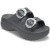 Sandalo da donna Saturday con plateau e fibbia placcata Sandalo da donna Saturday con plateau e fibbia placcata