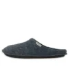 Scarpa casual unisex tipo pantofola classica, blu navy