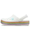 Scarpe Crocband Rainbow “Bianco Multicolore”