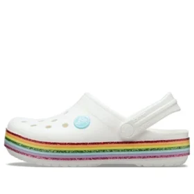 Scarpe Crocband Rainbow “Bianco Multicolore”