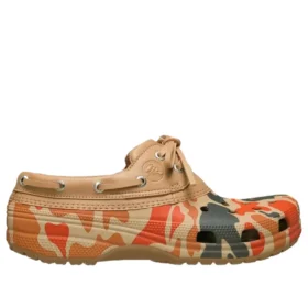 Scarpe da barca Classic Duck Camo “Tan Shocking Orange”