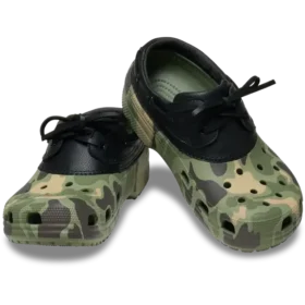 Scarpe da barca classica in mimetico Duck