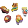 Scooby Doo! Confezione da 5 ciondoli Jibbitz™ Scooby Doo! Confezione da 5 ciondoli Jibbitz™