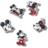 Set da 5 ciondoli Jibbitz™ in PVC con Topolino e Minnie