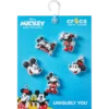 Set da 5 ciondoli Jibbitz™ in PVC con Topolino e Minnie