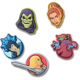 Set da 5 ciondoli Jibbitz Masters Universe
